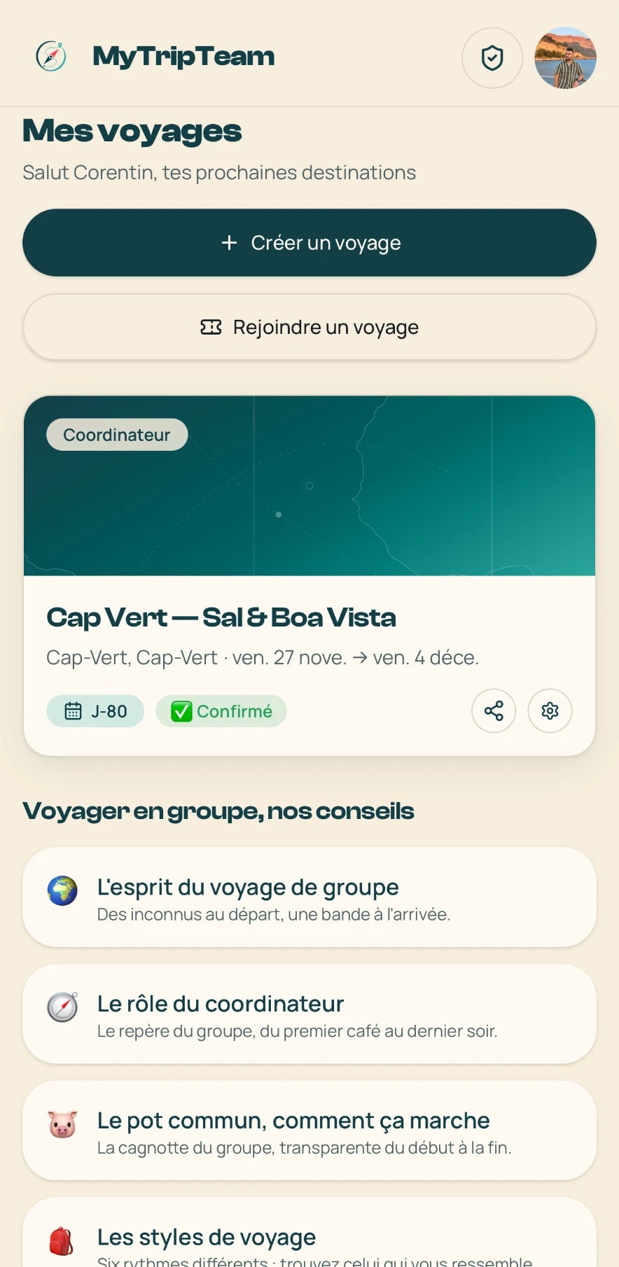 Mes voyages